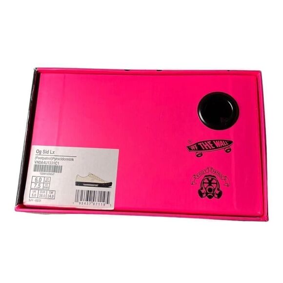 Vault By Vans X Foot Patrol X Mid City Signs Sneakers Shoe OG Sid LX NIB W7.5/M6 - Picture 16 of 16